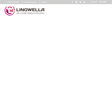 Tablet Screenshot of lingwella.com